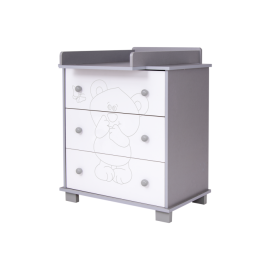 Comoda Drewex Bear - Silver