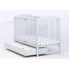 Patut Drewex Fox cu sertar - Gri