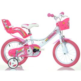 Bicicleta pentru copii Unicorn DB-144R-UN Dino Bikes, 14 inch