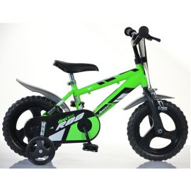 Bicicleta pentru copii model R88 DB-412UL-R88 Dino Bikes, verde intens