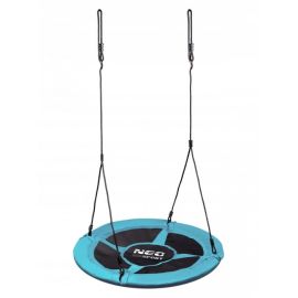 Leagan tip cuib pentru copii XXL, 95 cm, 150 kg, Neo-Sport 1002, Turcoaz