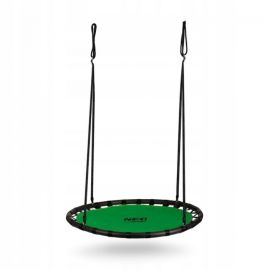 Leagan tip cuib pentru copii XXL, 120 cm, 150 kg, Neo-Sport 110222, Verde