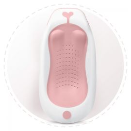 Suport cu insertii pentru cadita de baie Ricokids 728800 - Roz