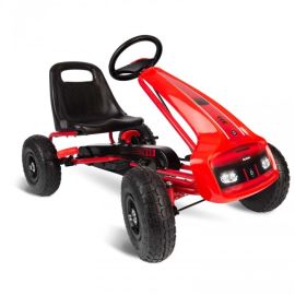 Kart cu pedale si roti gonflabile Gokart RK-593 Ricokids 759300, Rosu
