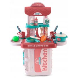 Bucatarie 3 in 1 cu accesorii incluse Ricokids 772900 - Roz