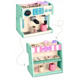 Jucarie interactiva din lemn, coffee shop, Ricokids 785100 - Mint