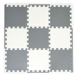 Salteluta de joaca pentru copii, 9 elemente ECOEVA010 - Gri