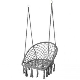 Leagan suspendat pentru interior/exterior, gri, GW-912