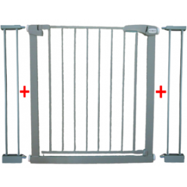 Poarta de siguranta din metal 79-105 cm R-Sport S2 - Gri