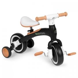 Bicicleta cu pedale 3 in 1 si roti ajutatoare Ecotoys LC-V1359 - Negru