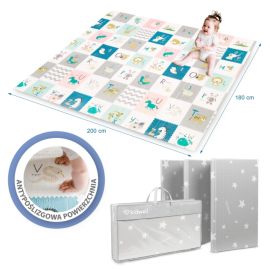 Salteluta de joaca pentru copii 180 x 200 cm Kidwell INDA - Alphabet