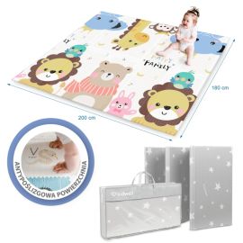 Salteluta de joaca pentru copii 180 x 200 cm Kidwell INDA - Animals