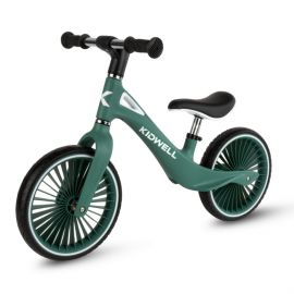 Bicicleta fara pedale, cadru nailon, roti PU, Kidwell NIX - Verde