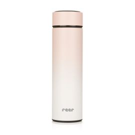 Termos din otel inoxidabil vidat ColourDesign, 450 ml, roz, Reer 90024