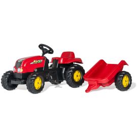Tractor cu pedale Rolly Kid ROLLY TOYS Rosu