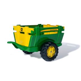 Remorca Rolly Trailer John Deere pe o axa, verde