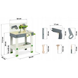 Atelier de lucru din lemn Ricokids RC-760