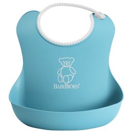 BabyBjorn - Bavetica moale Soft Bib, Turquoise
