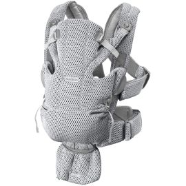 BabyBjorn - Marsupiu anatomic Move, Grey, 3D Mesh