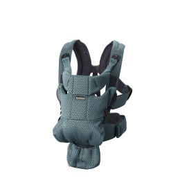 BabyBjorn - Marsupiu anatomic Move, Verde Salvie 3D Mesh