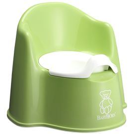 BabyBjorn Olita cu protectie spate Potty Chair Green