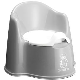 BabyBjorn Olita cu protectie spate Potty Chair Grey