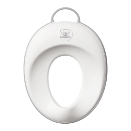 BabyBjorn - Reductor pentru toaleta Toilet Training Seat, White/Grey