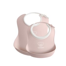 BabyBjorn Set 2 bavete Baby Feeding Set Powder pink