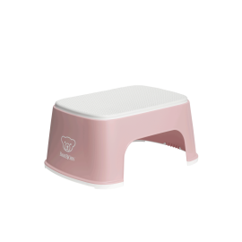 BabyBjorn Treapta inaltator pentru baie Step Stool Powder Pink / White