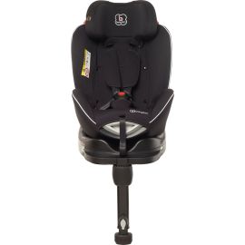 BabyGo - Scaun auto rotativ Fixleg 360 Black, 0-25 kg