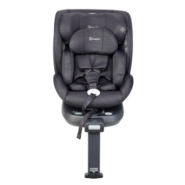 BabyGo - Scaun auto rotativ Prime 360, Black, 40-150 cm, certificat R129