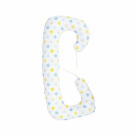 BabyNeeds - Perna 3 in 1 pentru gravide si bebelusi Soft, Stelute multicolore