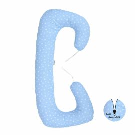 BabyNeeds - Perna multifunctionala Soft Plus, Albastru cu stelute
