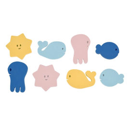 Badabulle - Puzzle pentru baie cu animalute acvatice