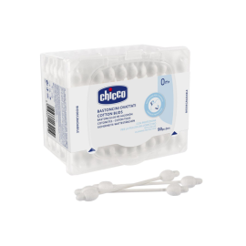 Betisoare vata Chicco cu protectie 90 buc, 10441