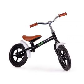 Bicicleta fara pedale cu aripi la roti Ecotoys N2004 - Negru