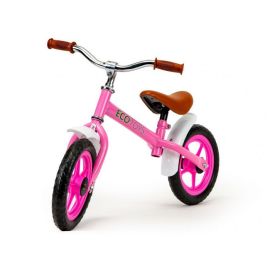Bicicleta fara pedale cu aripi la roti Ecotoys N2004 - Roz