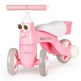 Bicicleta fara pedale cu LED si sunet Ecotoys N1009