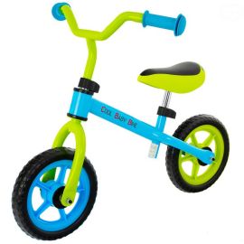 Bicicleta fara pedale EURObaby Cool Baby Bike - Albastru cu verde