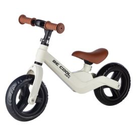 Bicicleta fara pedale, FreeON, Be Cool Mini, Cu ghidon si sa reglabile, Roti din EVA, Pana in 30 Kg, Roti 8 inch, 12 luni+, Alb