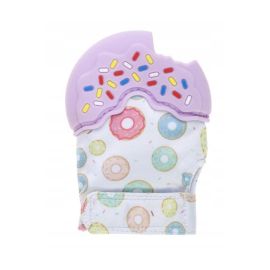 Bocioland - Manusa bebelusi pentru dentitie, Din silicon, Purple