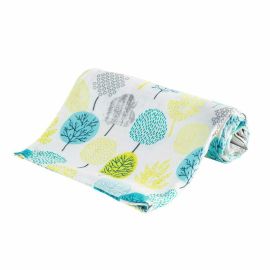 Bocioland - Scutec multifunctional, Din fibra de bambus, 75x 75 cm, Forest