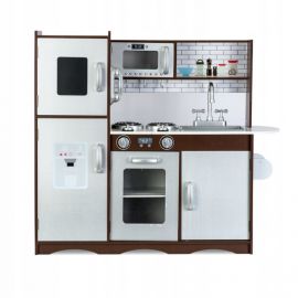 Bucatarie retro din lemn pentru copii Ricokids 7833 - Alb