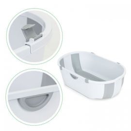 Cadita de baie cu dop de scurgere Ecotoys HA-B46 - Gri