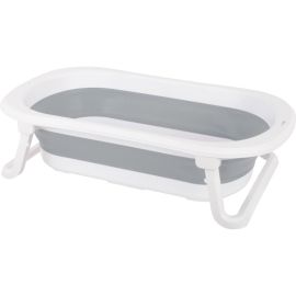 Cadita pliabila, Cu dop cu indicator de temperatura, Conform cu standardul european de securitate EN 17072:2018, FreeON, 78x49x21 cm, Grey