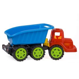 Camion pentru copii Marmat S, cabina rosie