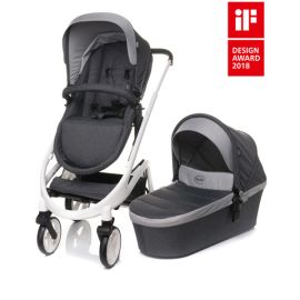 Carucior 2 in 1 4Baby COSMO Gri Inchis
