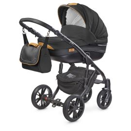 Carucior Camini FRONTERA 2 in 1 Negru