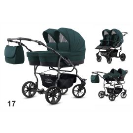 Carucior pentru gemeni Mikado GOLDSTAR 3 in 1 GS-17