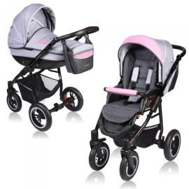 Carucior VESSANTI Crooner 2 in 1 - Pink/Gray